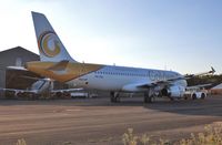 P4-PAS @ EGHH - Exits paintshop after respray (ex Air Astana) - by John Coates