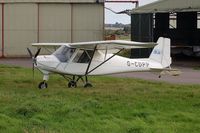 G-CDPP @ EGFH - Visiting Ikarus FB100. - by Roger Winser