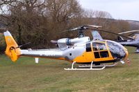 G-IBNH @ EGBC - G-IBNH   Aerospatiale SA.341C Gazelle HT2 [1033] Cheltenham Racecourse~G 12/03/2013