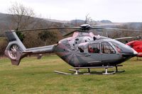 G-OPAH @ EGBC - G-OPAH   Eurocopter EC.135T2+ [0635] (GB Helicopters) Cheltenham Racecourse~G 16/03/2012