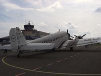 D-CDLH @ EDQD - Ju-52 Lufthansa Bayreuth Airport - by flythomas