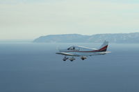 N4201J - Piper 01J flying over Long Beach Practice Area - by COOL LAST SAMURAI