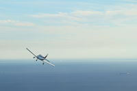 N4201J - Piper 01J flying over Long Beach Practice Area making a right turn to Catalina. - by COOL LAST SAMURAI