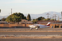 N4201J @ KCPM - Piper 01J departing from Compton Airport Rwy25R - by COOL LAST SAMURAI