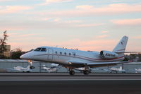 N969WR @ KSMO - Gulftream G150 landing KSMO Rwy21 - by COOL LAST SAMURAI