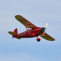 G-ACTF @ EGTH - 44. G-ACTF - demonstrating the art of air racing at The Shuttleworth Collection October Flying Day, 2013.