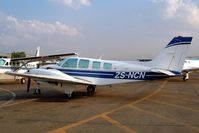 ZS-NCN @ FAJS - Beech 58 Baron [TH-961] Johannesburg Int~ZS 09/10/2003 - by Ray Barber