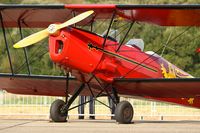 F-BGGP @ LFRH - STAMPE SV 4C, Lann Bihoué Air Base (LFRH-LRT) - by Yves-Q