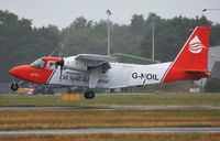 G-NOIL @ EGHH - Touching down on visit to meet the Oil Spill Fleet - by John Coates