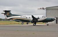 PH-ECC @ EGHH - At DS Pilatus Centre after recent repaint - by John Coates