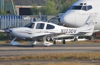 N123DV @ EGHH - Visiting BHL - by John Coates