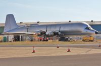 N447FT @ EGHH - Starboard side now stripped of paint. - by John Coates