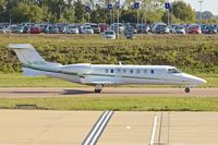 G-HCGD @ EGGW - 2003 Learjet 45, c/n: 238 at Luton - by Terry Fletcher