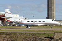 N977GS @ EGGW - 2013 Dassault 7X, c/n: 202 at Luton - by Terry Fletcher