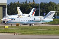 YR-DIP @ EGGW - Bombardier CL-600-2B16, c/n: 5475 at Luton - by Terry Fletcher