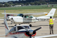 N756SW @ KHYI - 1979 CESSNA TR182