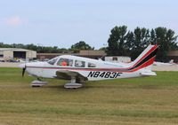 N8483F @ KOSH - Piper PA-28-181 - by Mark Pasqualino