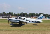 N9381J @ KOSH - Piper PA-28-180 - by Mark Pasqualino