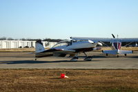 N914CV @ 52F - Taxiing back to the hangar. - by flyboybma