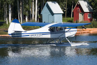 N1455H @ PALH - Lake Hood - by Clint Cottrell Jr.