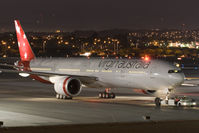 VH-VPF @ KLAX - LAX at night - by Clint Cottrell Jr.