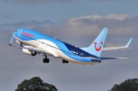 G-TAWM @ EGHH - Resident aircraft departing off 26 - by John Coates