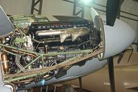 HJ711 - Rolls Royce engine on DH98 Mosquito at Yorkshire Air Museum