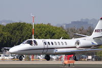N827QS @ SMO - Citation Excel departing Rwy21 - by COOL LAST SAMURAI