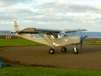 G-EOIN @ EGEW - On Westray Airfield, Orkney on 12/10/2013 - by Wajid Iqbal