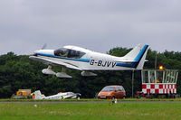 G-BJVV @ EGBP - Robin R.1180TD Aiglon II [279] Kemble~G 01/07/2005 - by Ray Barber