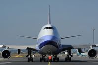B-18201 @ LOWW - China Airlines Boeing 747-400 - by Dietmar Schreiber - VAP