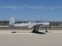 N26CJ @ CMA - 1977 Nanchang China CJ-6A, Huosai 6JIA 9 cylinder 285 Hp radial, taxi back after landing Rwy 26 - by Doug Robertson