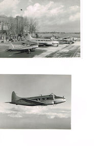 G-AJLV @ CRAN - Dove at Cranfield earl;y 50's College of Aeronautics - by unknown
