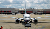 N354AT @ KATL - Pushback Atlanta - by Ronald Barker