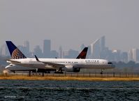 N588UA @ KJFK - Before take-off from 4L - by Gintaras B.