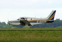 G-BRRN @ EGBP - Piper PA-28-161 Warrior II [28-8216043] Kemble~G 01/07/2005 - by Ray Barber