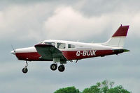 G-BUIK @ EGBP - Piper PA-28-161 Warrior II [28-7916469] Kemble~G 02/07/2005 - by Ray Barber