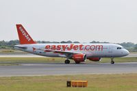 G-EZWA @ EGCC - Just landed. - by Graham Reeve