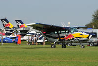N991DM @ EDTS - Red Bull Cessna 337 - by Dietmar Schreiber - VAP