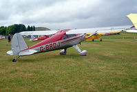 G-BRDJ @ EGBP - Luscombe 8A Silvaire [3411] Kemble~G 02/07/2005 - by Ray Barber