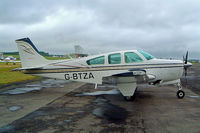 G-BTZA @ EGBP - Beech F33A Bonanza [CE-957] Kemble~G 02/07/2005 - by Ray Barber