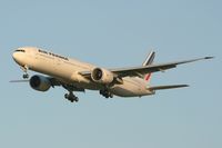 F-GSQH @ LFPG - Boing 777-328ER, Short approach rwy 26L, Roissy Charles De Gaulle Airport (LFPG-CDG) - by Yves-Q