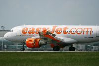 G-EZAN @ LFPG - Airbus A319-111, Reverse thrust landing Rwy 26L, Roissy Charles De Gaulle Airport (LFPG-CDG) - by Yves-Q