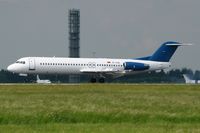 4O-AOM @ LFPG - Fokker 100, Montenegro Airlines, Landing Rwy 26L, Roissy Charles De Gaulle Airport (LFPG-CDG) - by Yves-Q