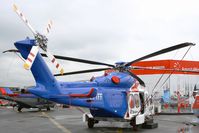 I-PTFF @ LFPB - Agusta-Westland AW-189, Paris-Le Bourget Air Show 2013 - by Yves-Q
