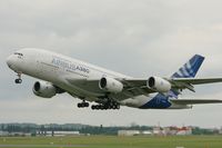 F-WWDD @ LFPB - Airbus A380-861, Paris-Le Bourget Air Show 2013 - by Yves-Q