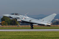 7L-WA @ LOWL - Austrian Airforce Eurofighter EF-2000 Typhoon S landing on RWY26 in LOWL/LNZ