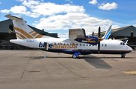 G-ISLH @ EGHH - Just out of paintshop after respray - by John Coates