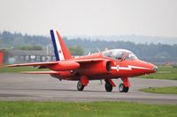 XR537 @ EGHH - Taxiing for fast ground run - by John Coates
