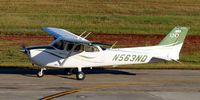 N563ND @ KGFK - University of North Dakota Cessna 172S Skyhawk taxiing from the Charlie ramp to the active runway. - by Kreg Anderson